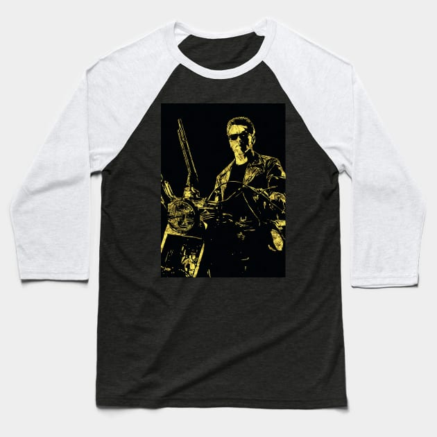 Terminator - The Legend Baseball T-Shirt by Naumovski